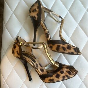 Roberto Cavalli Leopard Heel